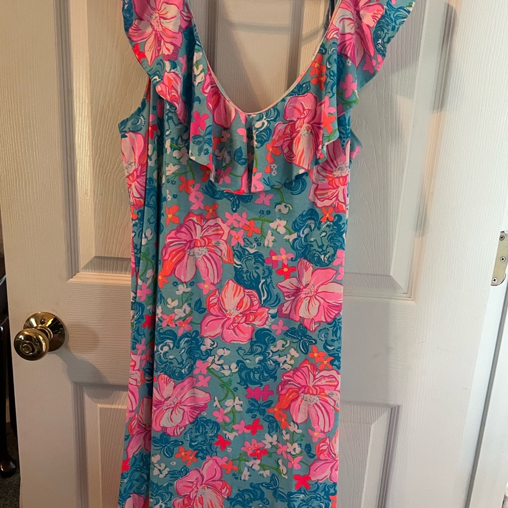 Lilly Pulitzer Pastel Floral Dress